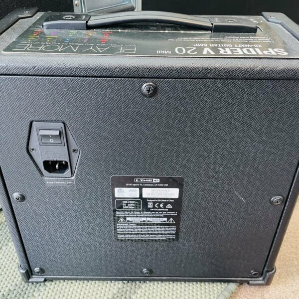 Ampli guitare électrique Line 6 Spider V20 MKII n°PN56LL735343 – Image 3