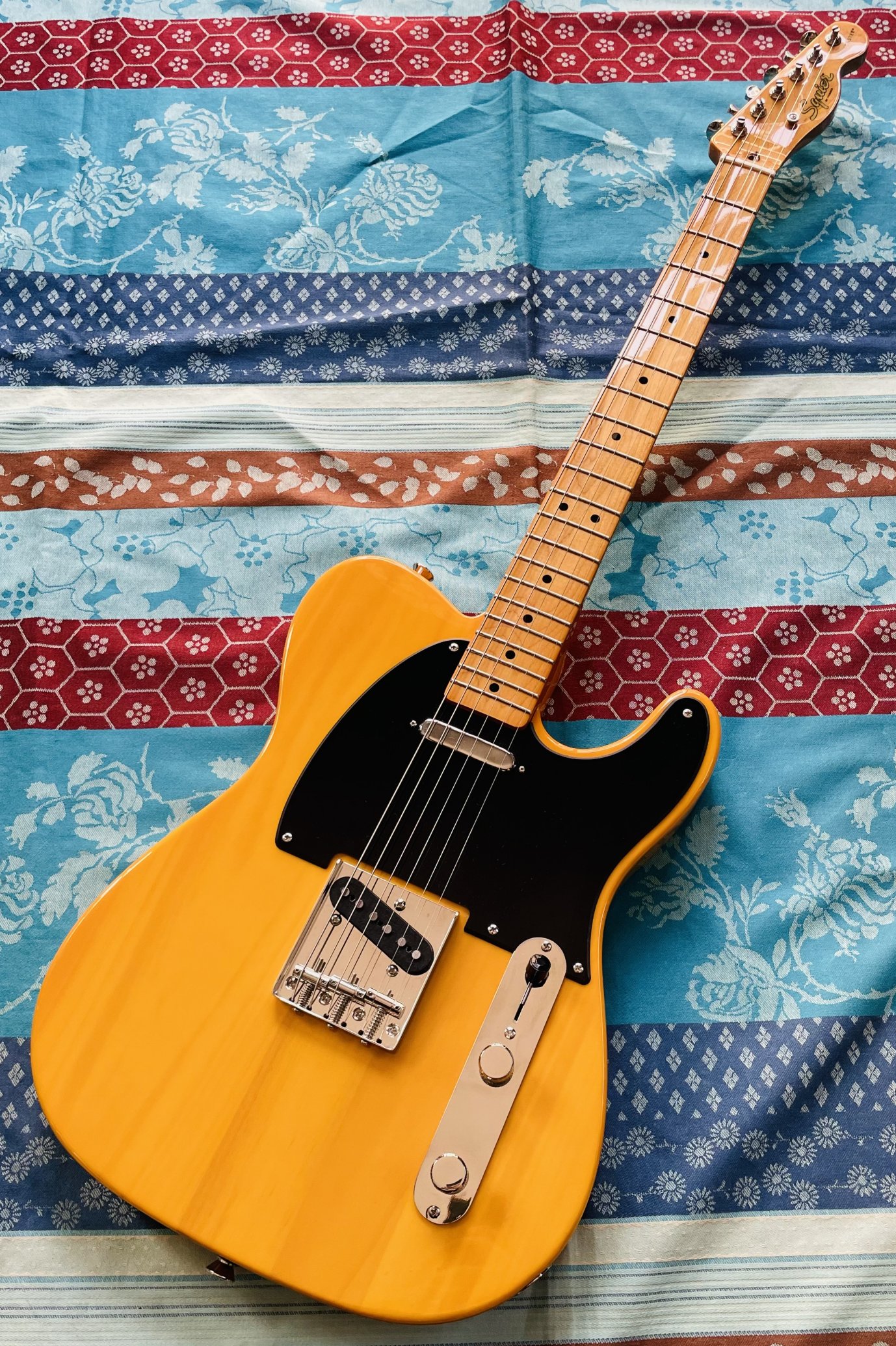 Guitare électrique Squier Classic Vibe 50’s Telecaster blonde n°ISSG25000325 (Indonésia)