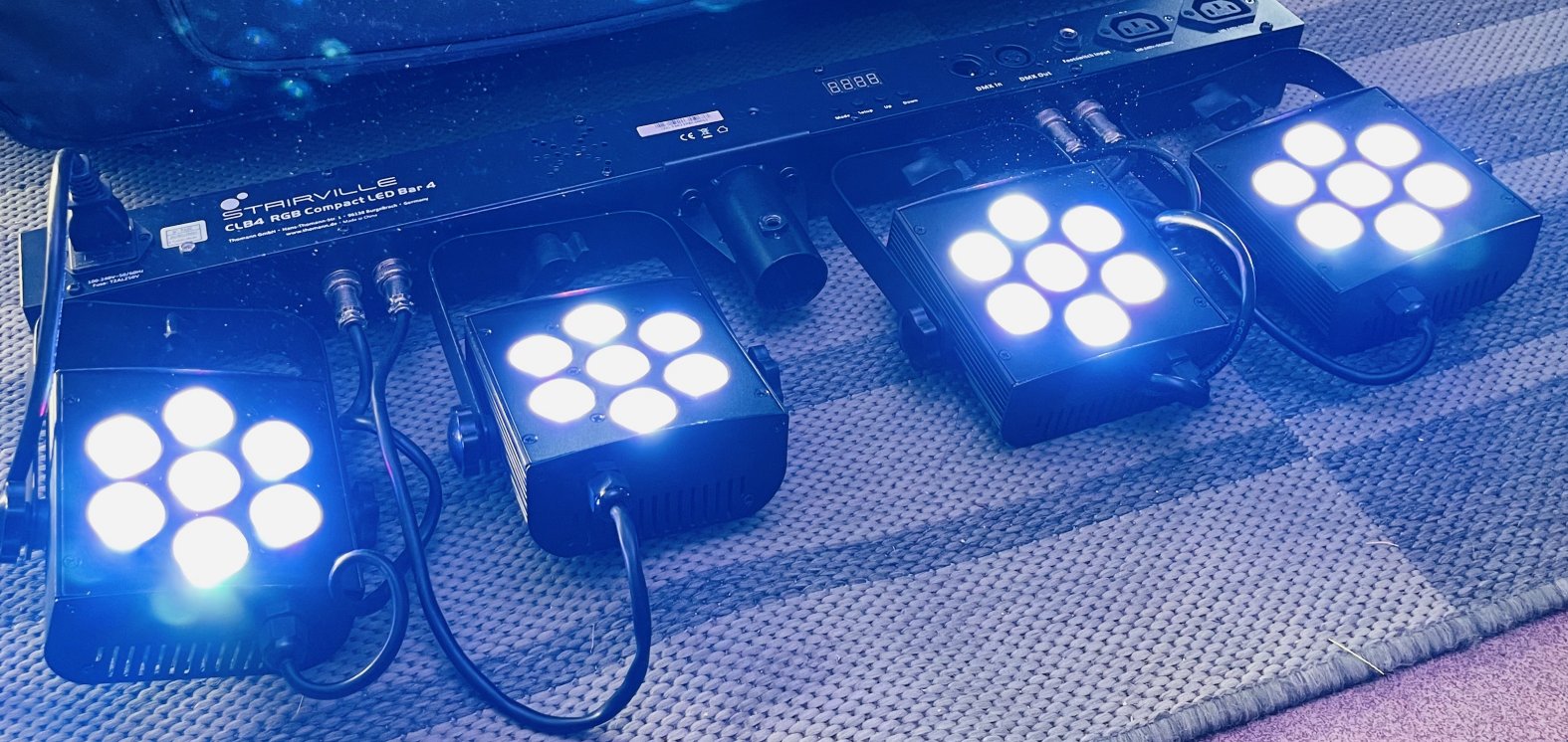 Rampe d’éclairages à led Starville CLB4, rgb led bar 4 n°74023XBC00011, housse – Image 6