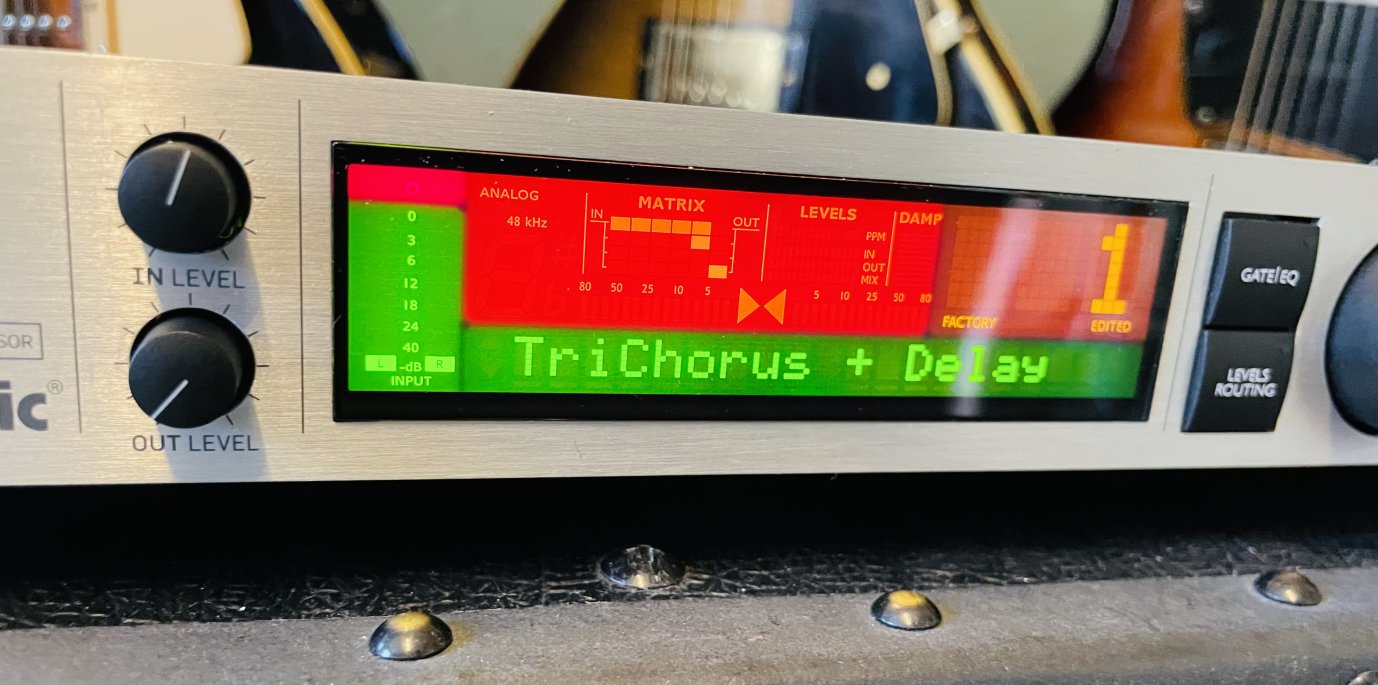 Rack effets guitare TC Electronic G-Major n°3451073, boite, alim, notice – Image 3