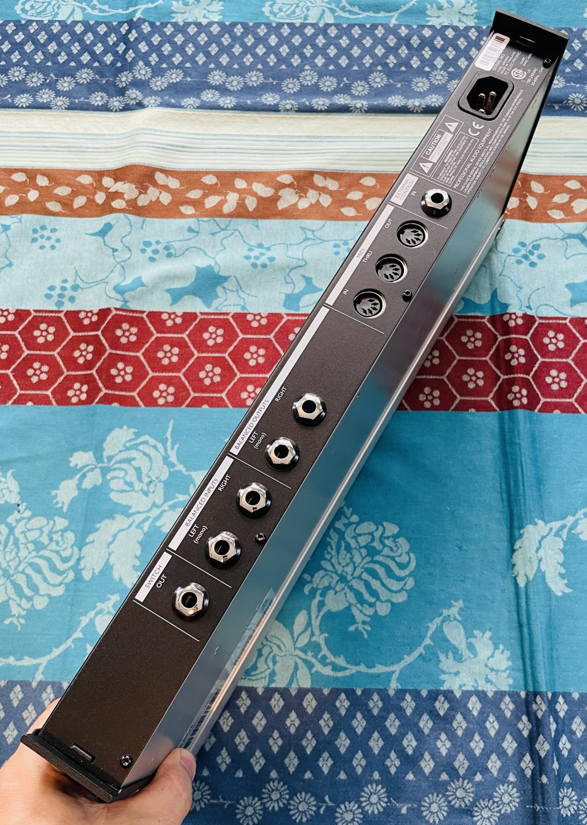 Rack effets guitare TC Electronic G-Major n°3451073, boite, alim, notice – Image 4