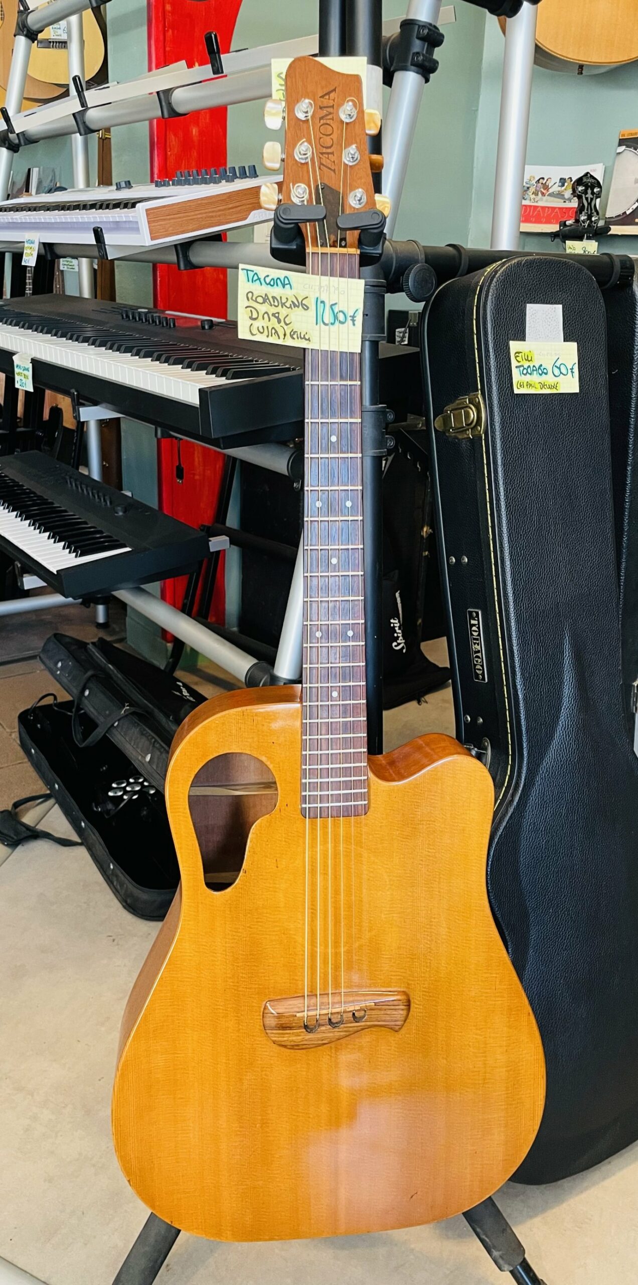 Guitare électro-acoustique Tacoma Roadking DM8C n°C3405030 (USA) – Image 11