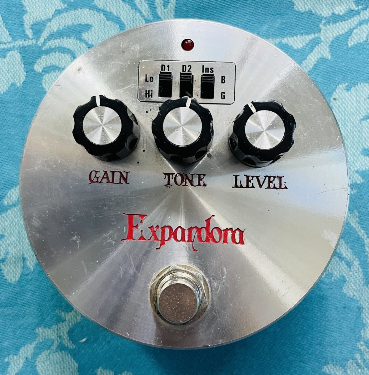 Pédale distortion overdrive Bixonic Expandora n°9803 (version Exp-2000R, Japan)