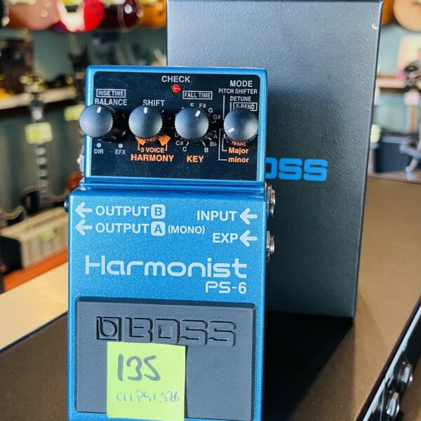 Pédale pitch shifter Boss PS-6 Harmonist n°B751120, boite d’origine – Image 7