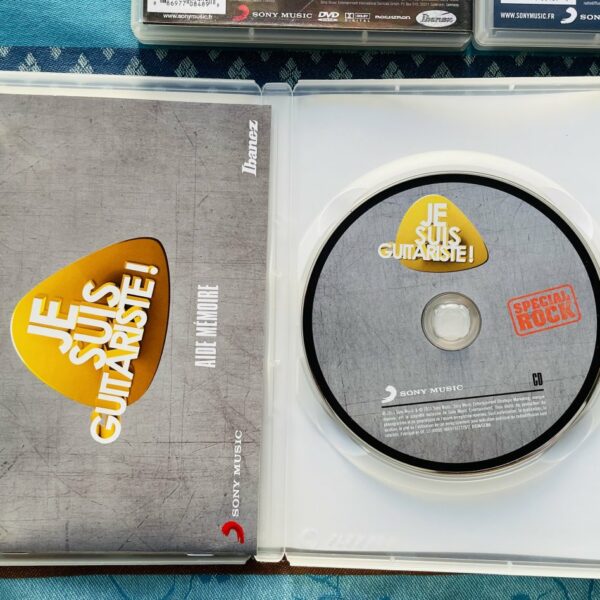 4 CD + DVD Je suis guitariste, Sony – Image 3
