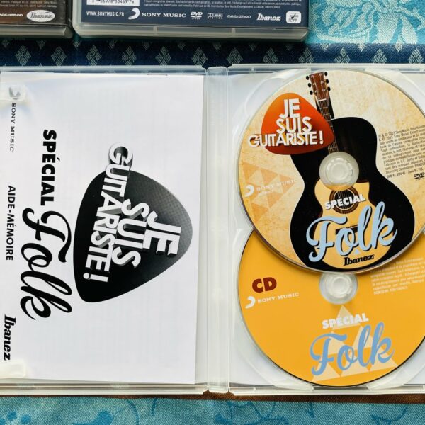 4 CD + DVD Je suis guitariste, Sony – Image 4