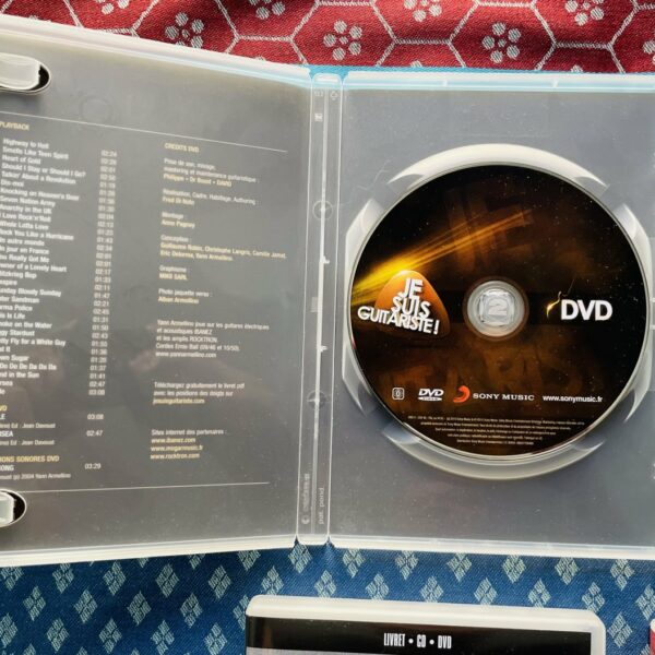 4 CD + DVD Je suis guitariste, Sony – Image 5