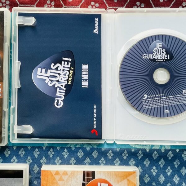 4 CD + DVD Je suis guitariste, Sony – Image 6