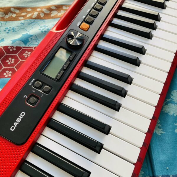 Alternative view of Clavier arrangeur Casio CT-S200 rouge n°876DC71601589, alim