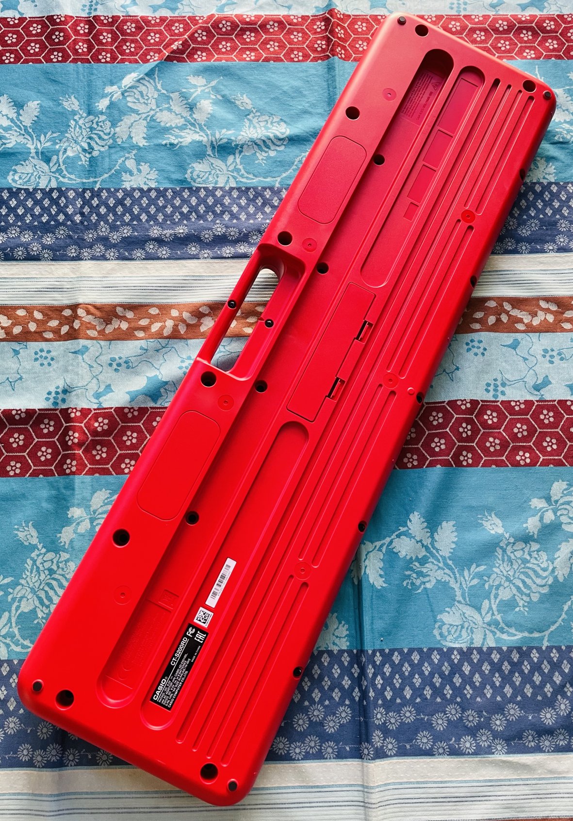 Clavier arrangeur Casio CT-S200 rouge n°876DC71601589, alim – Image 5