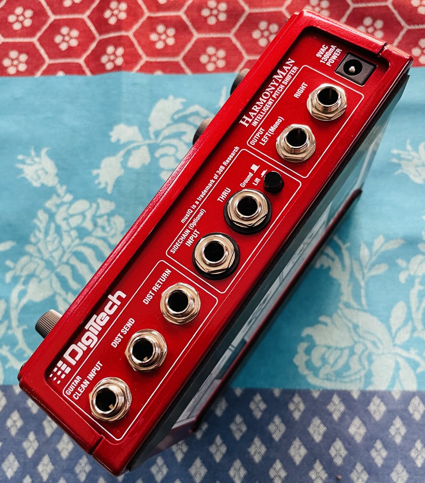 Pédale guitare Digitech Harmony Man n°20.6000A, boite et alim d’origine, notice – Image 2