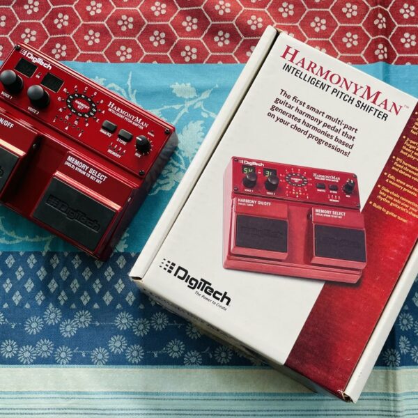 Pédale guitare Digitech Harmony Man n°20.6000A, boite et alim d’origine, notice – Image 7