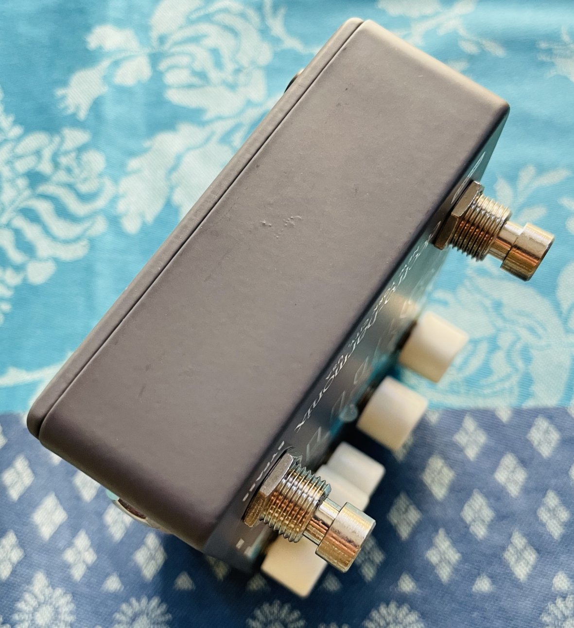Pédale Electro-Harmonix Bass Mono Synth n°201810240425, alim et boite d’origine – Image 5