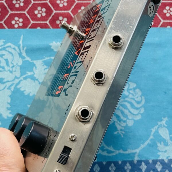 Pédale ring modulator Electro-Harmonix Frequency Analyzer EH5000 MKII silver (reissue 2001/2007), alim EH – Image 3
