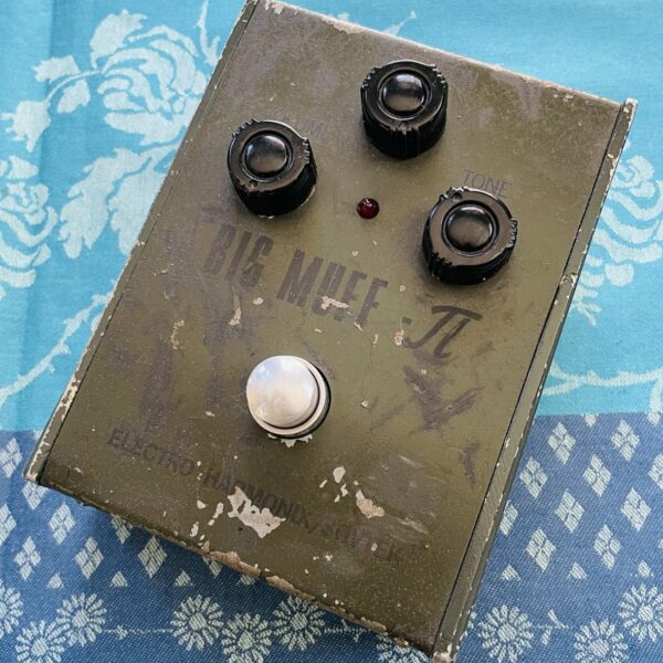 Rare pédale fuzz Electro-Harmonix Sovtek Big Muff Pi V7 tall font (1994, URSS)