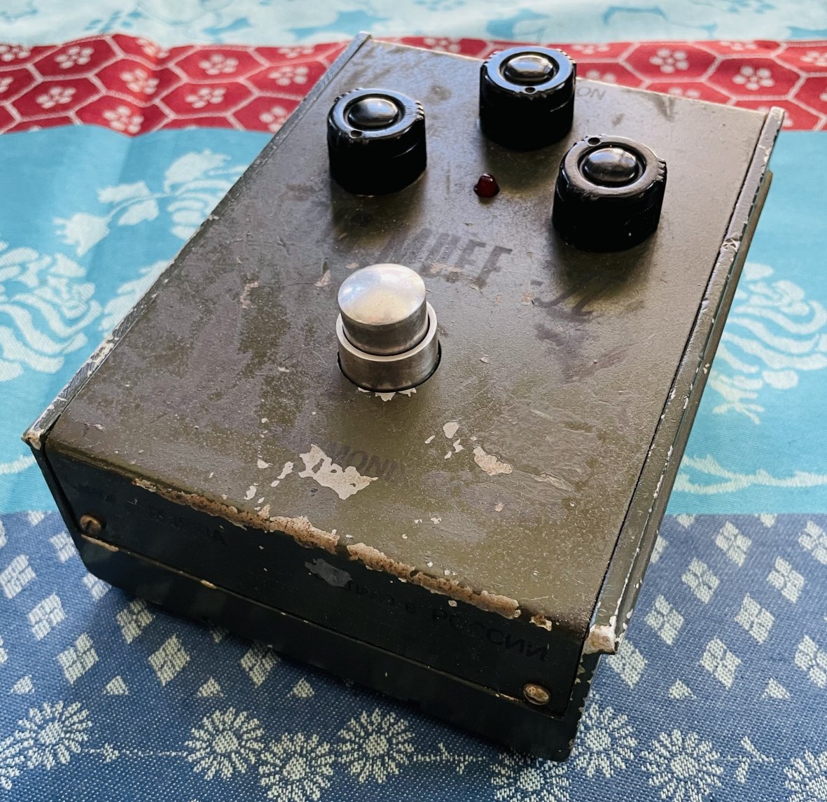 Rare pédale fuzz Electro-Harmonix Sovtek Big Muff Pi V7 tall font (1994, URSS) – Image 2