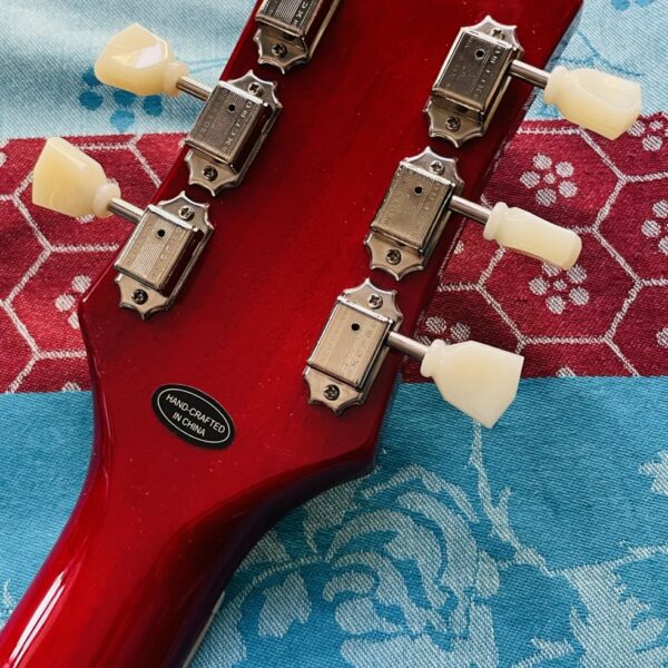 Guitare électrique Epiphone ES-335 IG Cherry n°23051511048, housse Tobago – Image 10