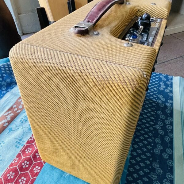 Ampli guitare lampes Fender Vibro Champ EC tweed, Eric Clapton Signature n°AB030403 (2012, USA, Corona), 5W – Image 5