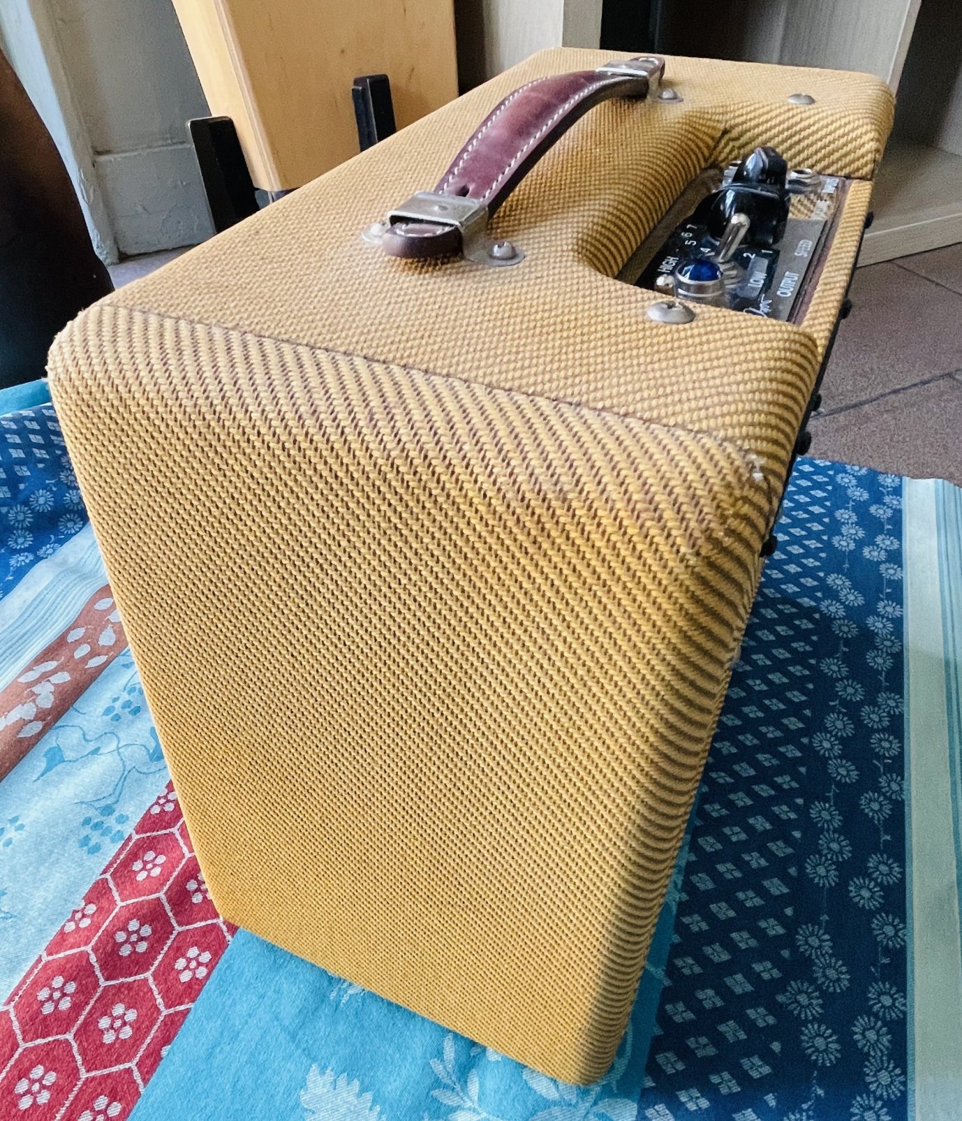 Ampli guitare lampes Fender Vibro Champ EC tweed, Eric Clapton Signature n°AB030403 (2012, USA, Corona), 5W – Image 5