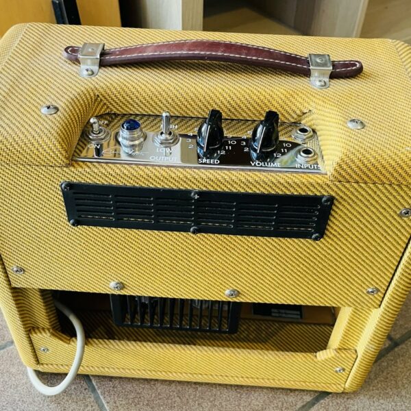 Ampli guitare lampes Fender Vibro Champ EC tweed, Eric Clapton Signature n°AB030403 (2012, USA, Corona), 5W – Image 3