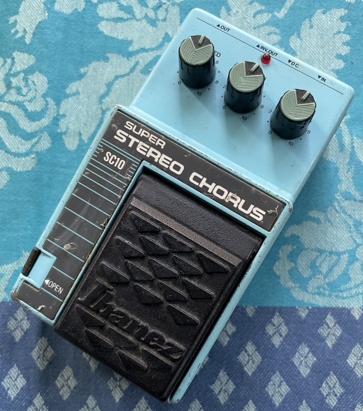 Pédale chorus Ibanez Super Stereo Chorus SC10 n°411351 (Japan)