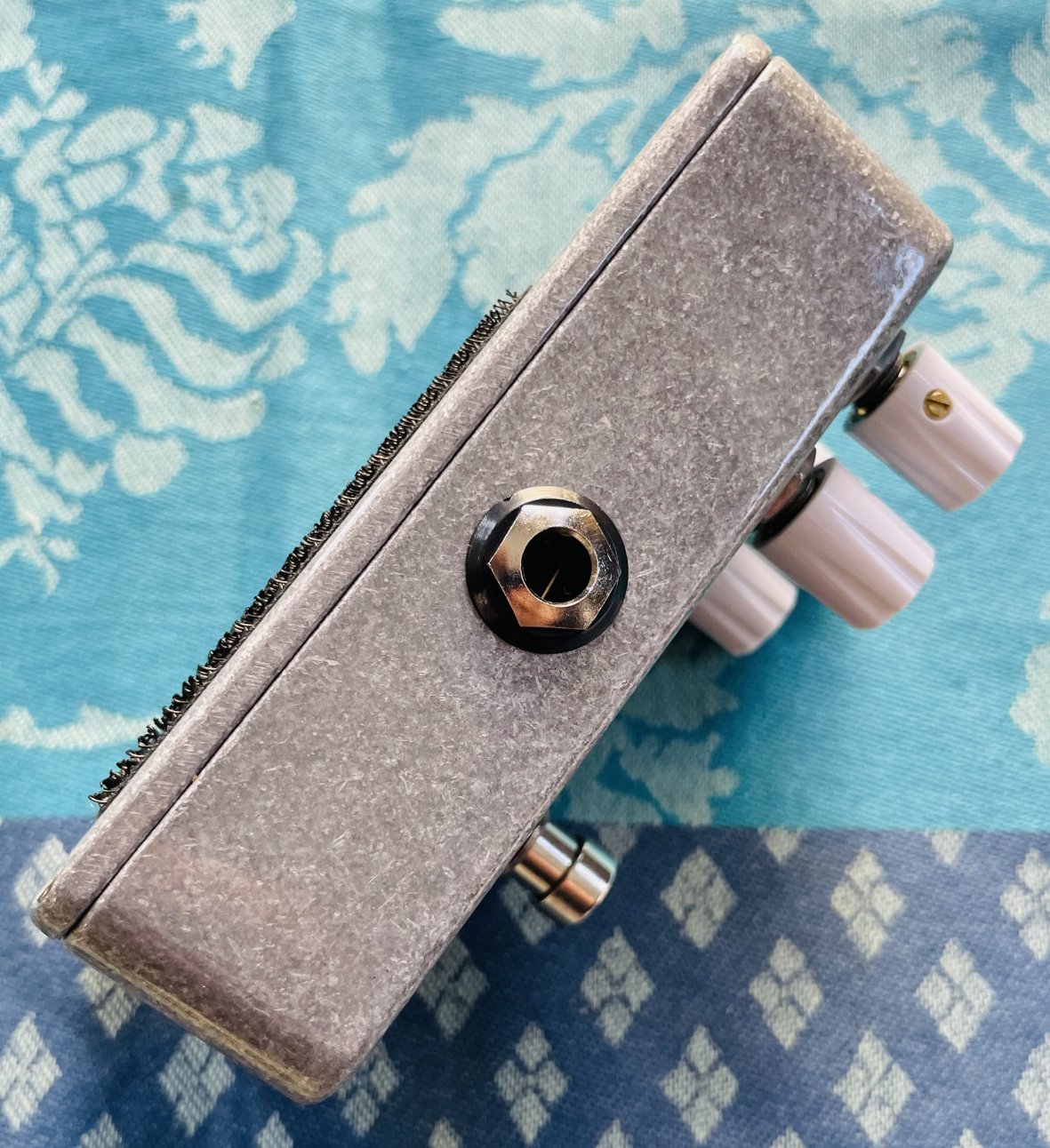 Pédale réverb vibrato phaser Keely Electronics Vibe O Verb n°01336 (USA), boite d’origine – Image 3