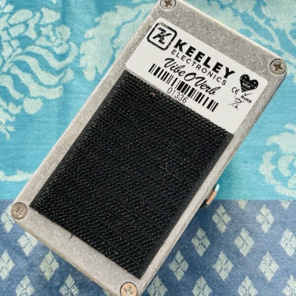 Pédale réverb vibrato phaser Keely Electronics Vibe O Verb n°01336 (USA), boite d’origine – Image 6