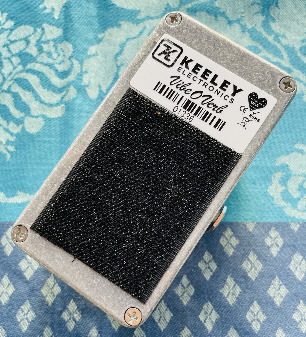 Pédale réverb vibrato phaser Keely Electronics Vibe O Verb n°01336 (USA), boite d’origine – Image 6