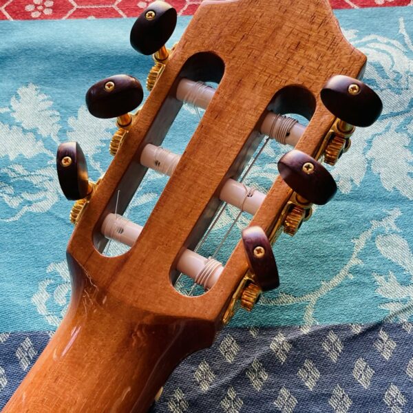 Guitare électro-classique Kremona Performer F65CW SB Natural n°25007.14.07, belle housse Boston, pickguard ajouté – Image 9
