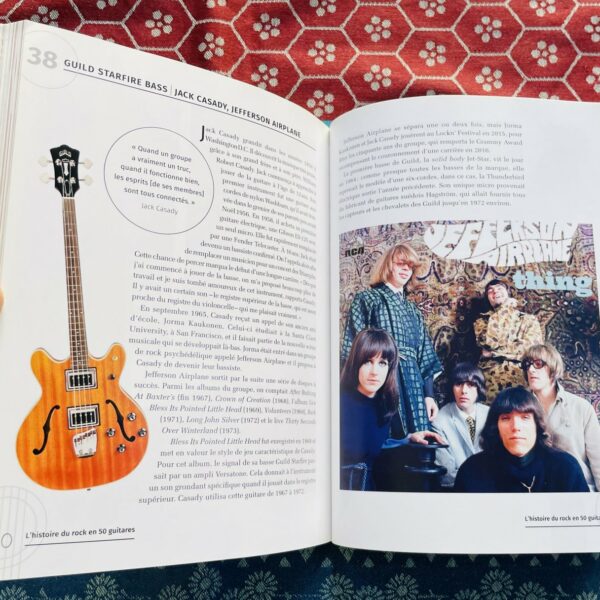 Alternative view of Livre L’histoire du Rock en 50 guitares, Bruce Wexler, Editions Place des Victoires