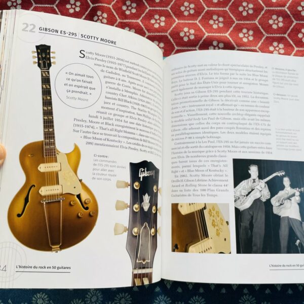 Livre L’histoire du Rock en 50 guitares, Bruce Wexler, Editions Place des Victoires – Image 4