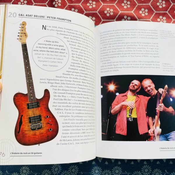 Livre L’histoire du Rock en 50 guitares, Bruce Wexler, Editions Place des Victoires – Image 5