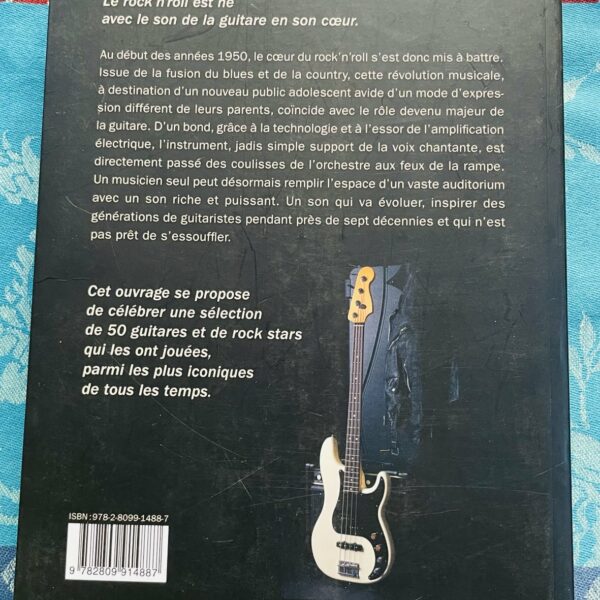 Livre L’histoire du Rock en 50 guitares, Bruce Wexler, Editions Place des Victoires – Image 7