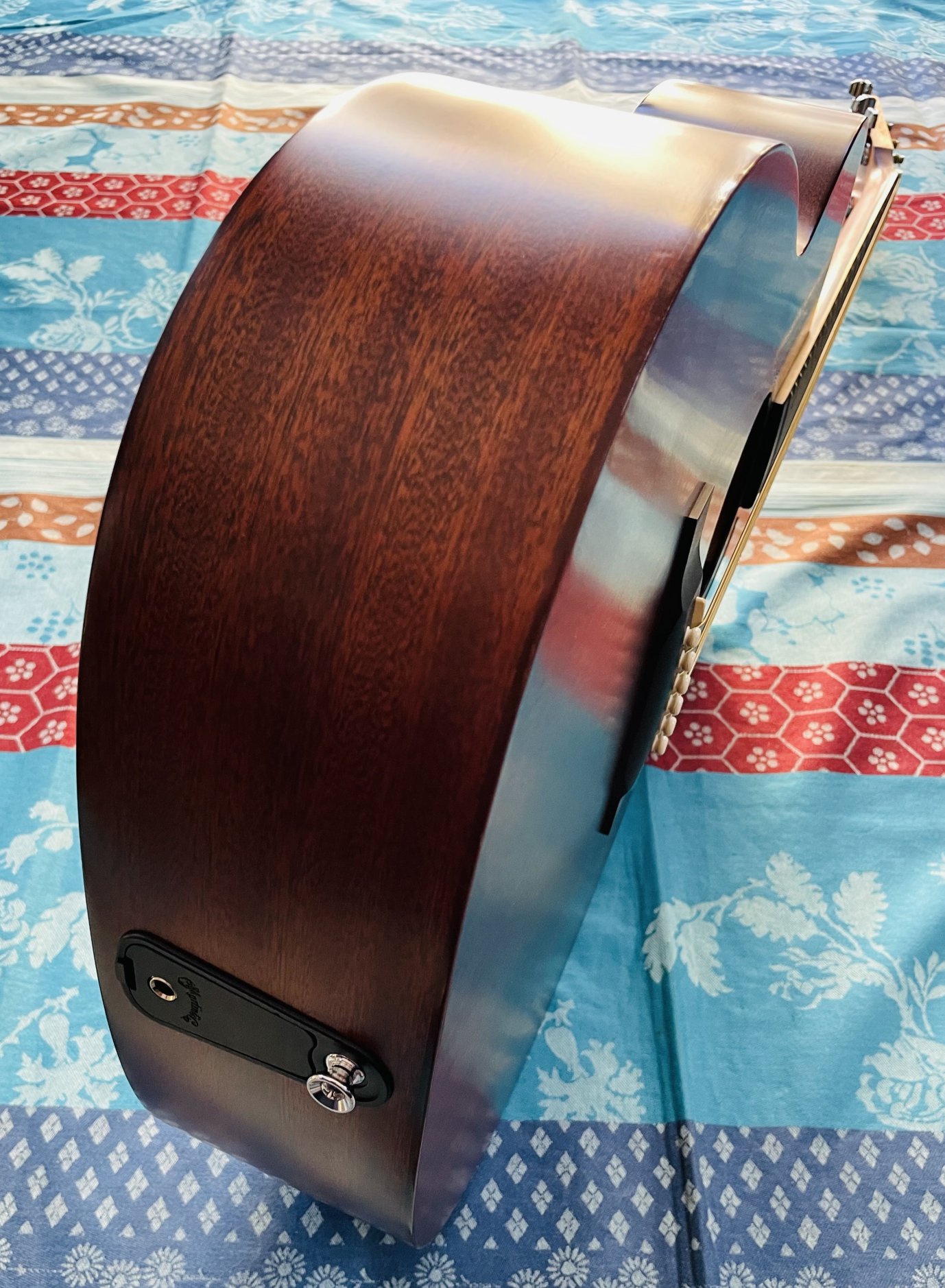 Guitare électro-acoustique Martin Road Series 000.10E n°2910347 (USA), housse Martin, plaque bois QRcode Martin, jeux de cordes Ernie Ball Earthwood 11/52. – Image 4