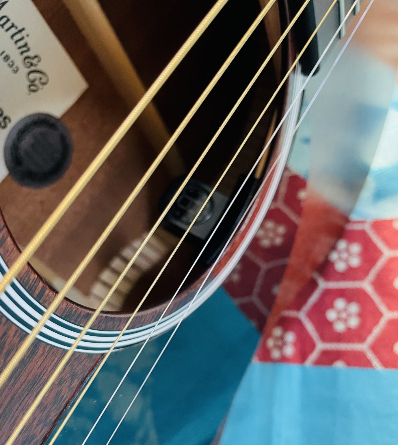Guitare électro-acoustique Martin Road Series 000.10E n°2910347 (USA), housse Martin, plaque bois QRcode Martin, jeux de cordes Ernie Ball Earthwood 11/52. – Image 5