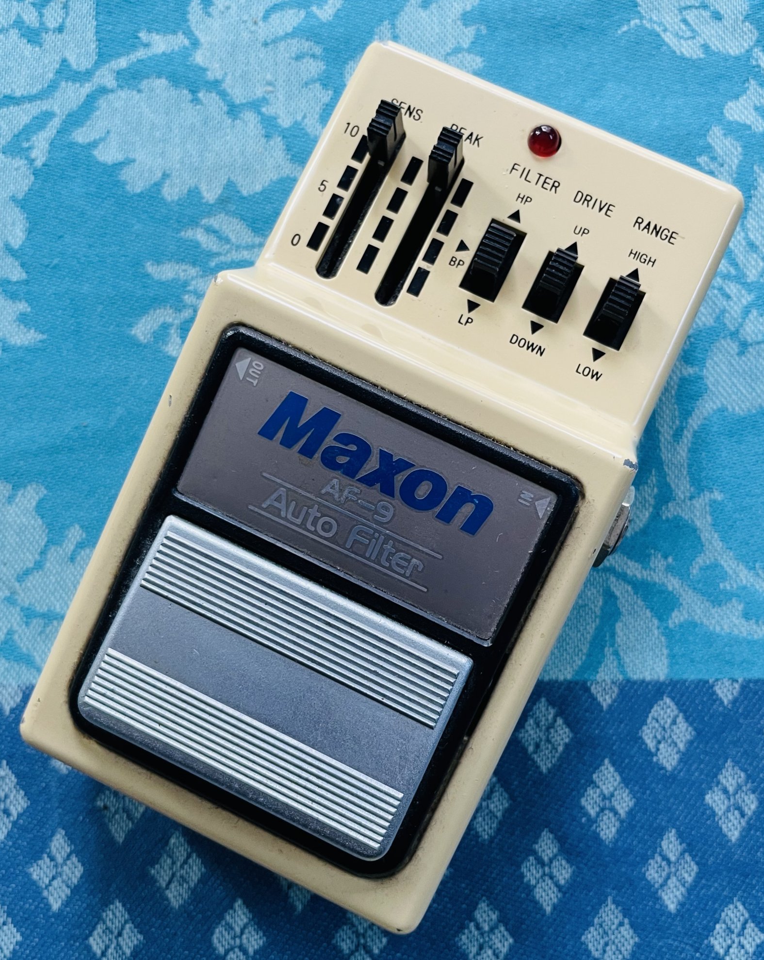 Pédale auto-filter Maxon AF-9 n°093NA0002 (Japon)