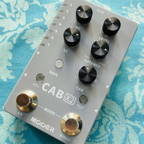 Pédale simulateur de baffle Mooer Cab X2 n°2310824, alim, usb-c