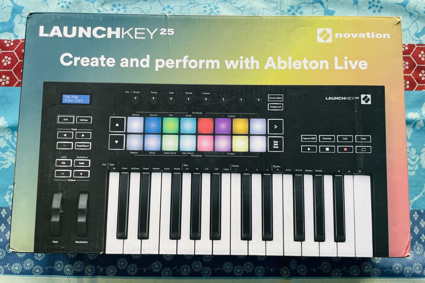 Clavier maitre Novation Launchkey 25 MK3 n°K2H2TP3280AB6E, boite d’origine, usb – Image 6