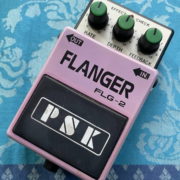 Rare pédale flangeur analogique PSK Flanger FLG-2 (1980, Korea)