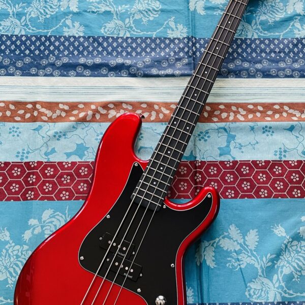 Basse électrique Prodipe Precision Bass Junior RA Candy Red n°20250301729, housse d’origine