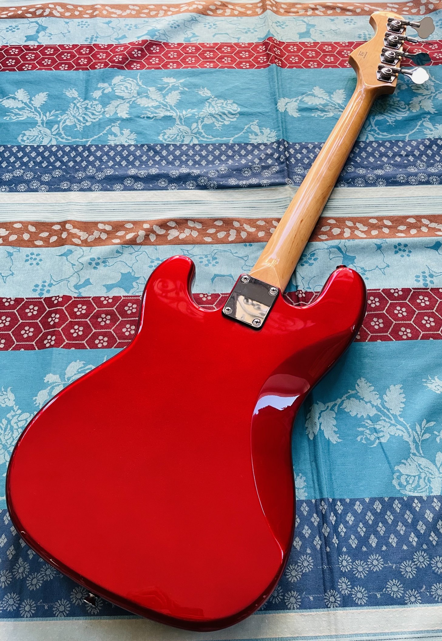 Basse électrique Prodipe Precision Bass Junior RA Candy Red n°20250301729, housse d’origine – Image 3
