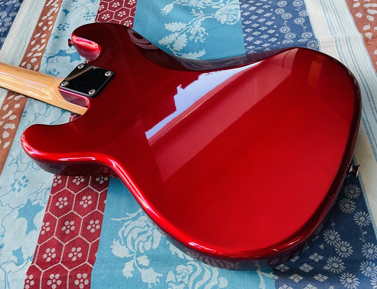 Basse électrique Prodipe Precision Bass Junior RA Candy Red n°20250301729, housse d’origine – Image 4