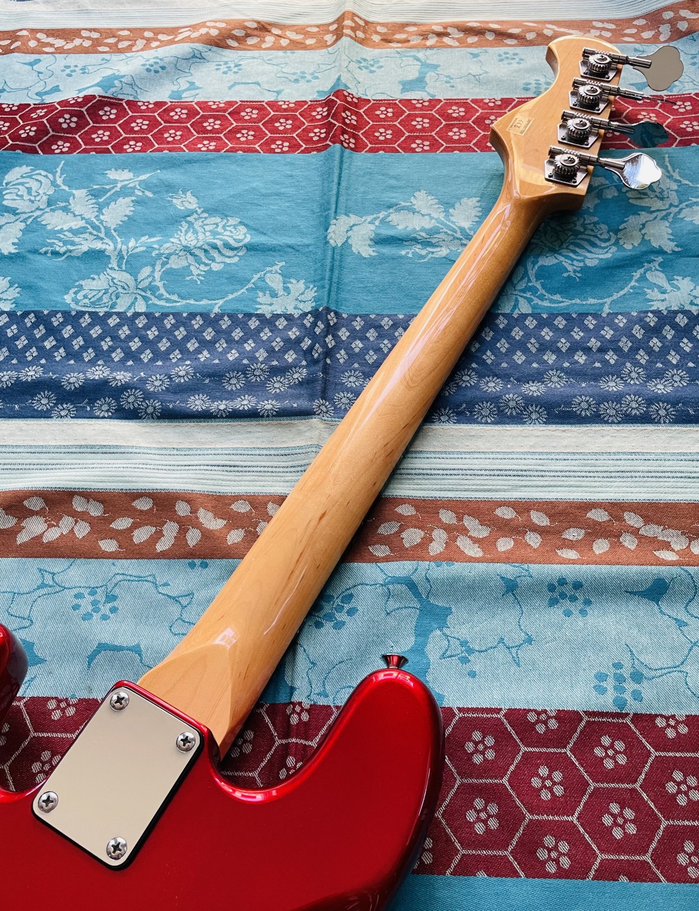 Basse électrique Prodipe Precision Bass Junior RA Candy Red n°20250301729, housse d’origine – Image 5