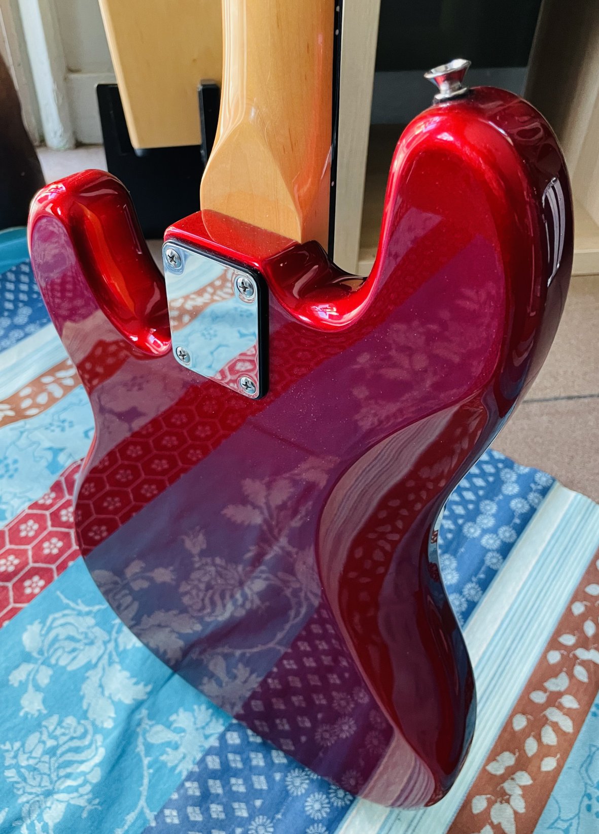 Basse électrique Prodipe Precision Bass Junior RA Candy Red n°20250301729, housse d’origine – Image 8