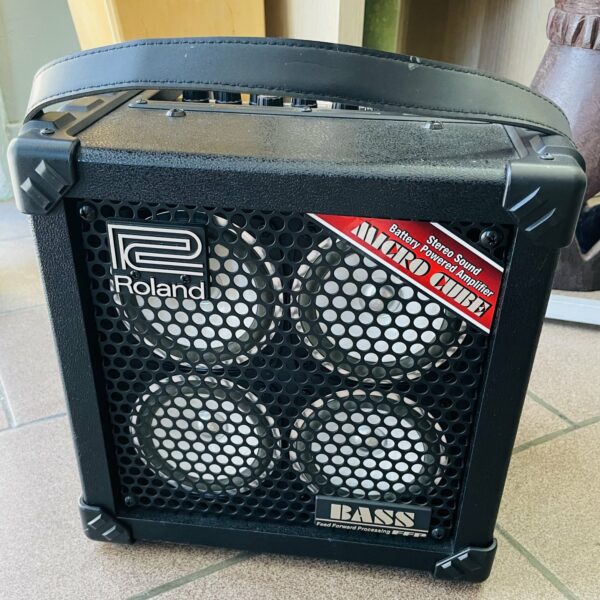 Mini ampli basse Roland Micro Cube Bass RX n°A2F5340, alim, 5W