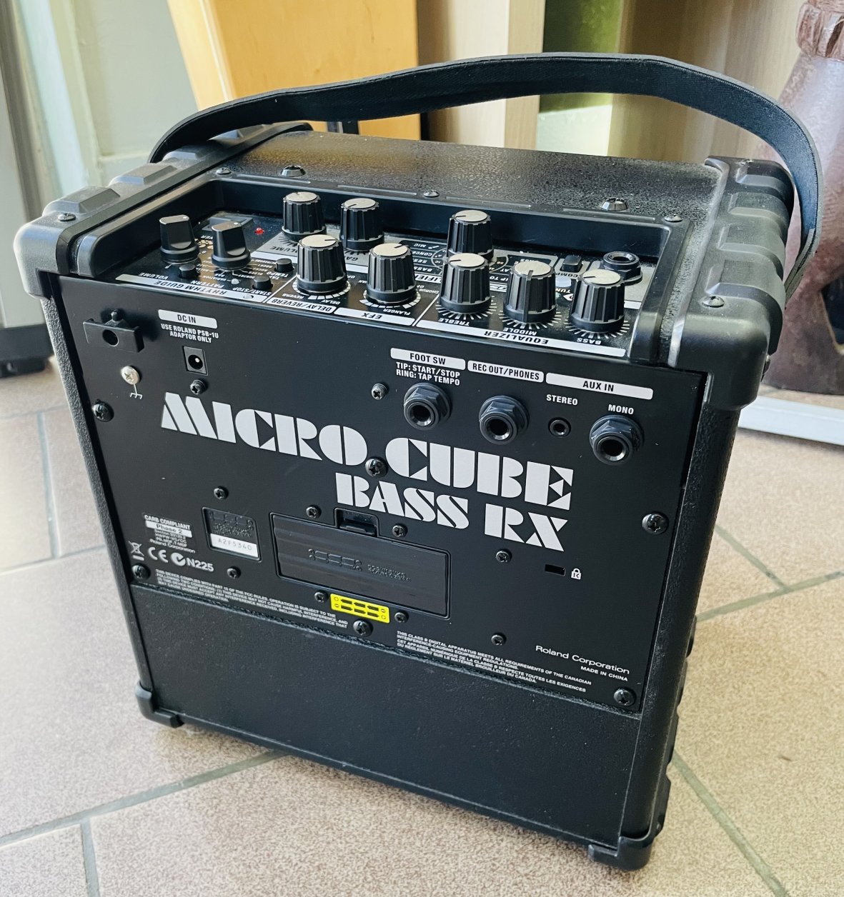 Mini ampli basse Roland Micro Cube Bass RX n°A2F5340, alim, 5W – Image 2