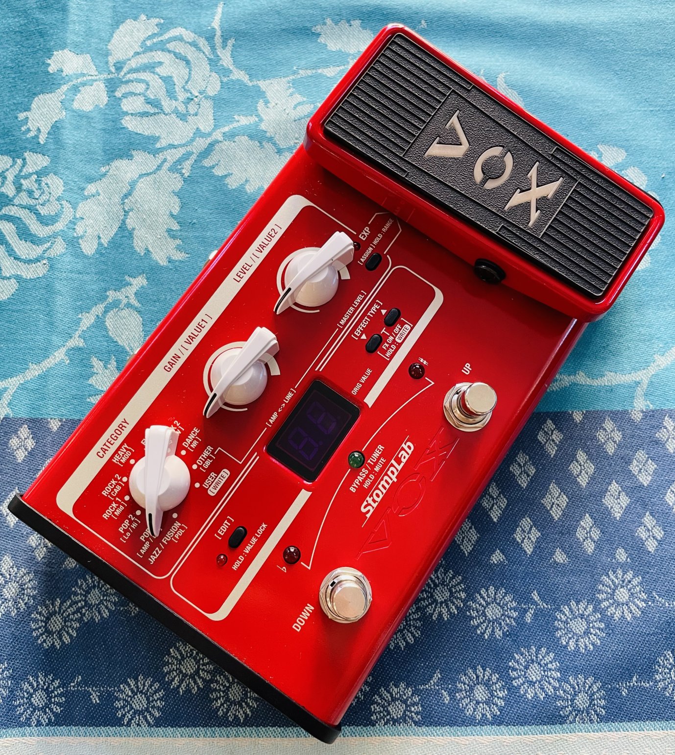 Pédalier multieffets basse Vox Stomplab SL2B n°013282