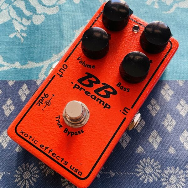 Pédale boost overdrive Xotic Effects BB Preamp n°22583, boite d’origine