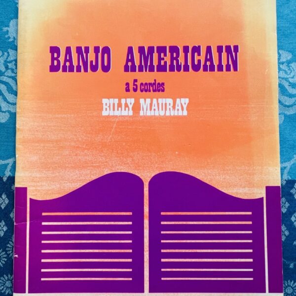 Livre Banjo American 5 cordes, Billy Mauray, Beuscher