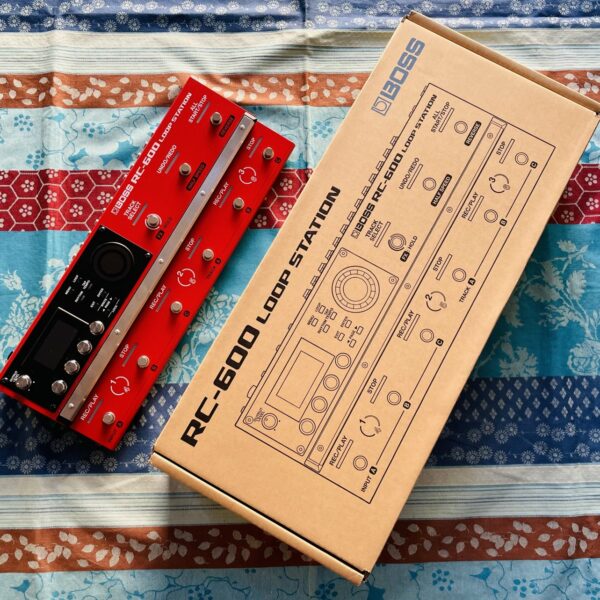 Pédalier looper 3 boucles Boss RC-600 n°B8Q8824, boite d'origine, alim, notice – Image 7